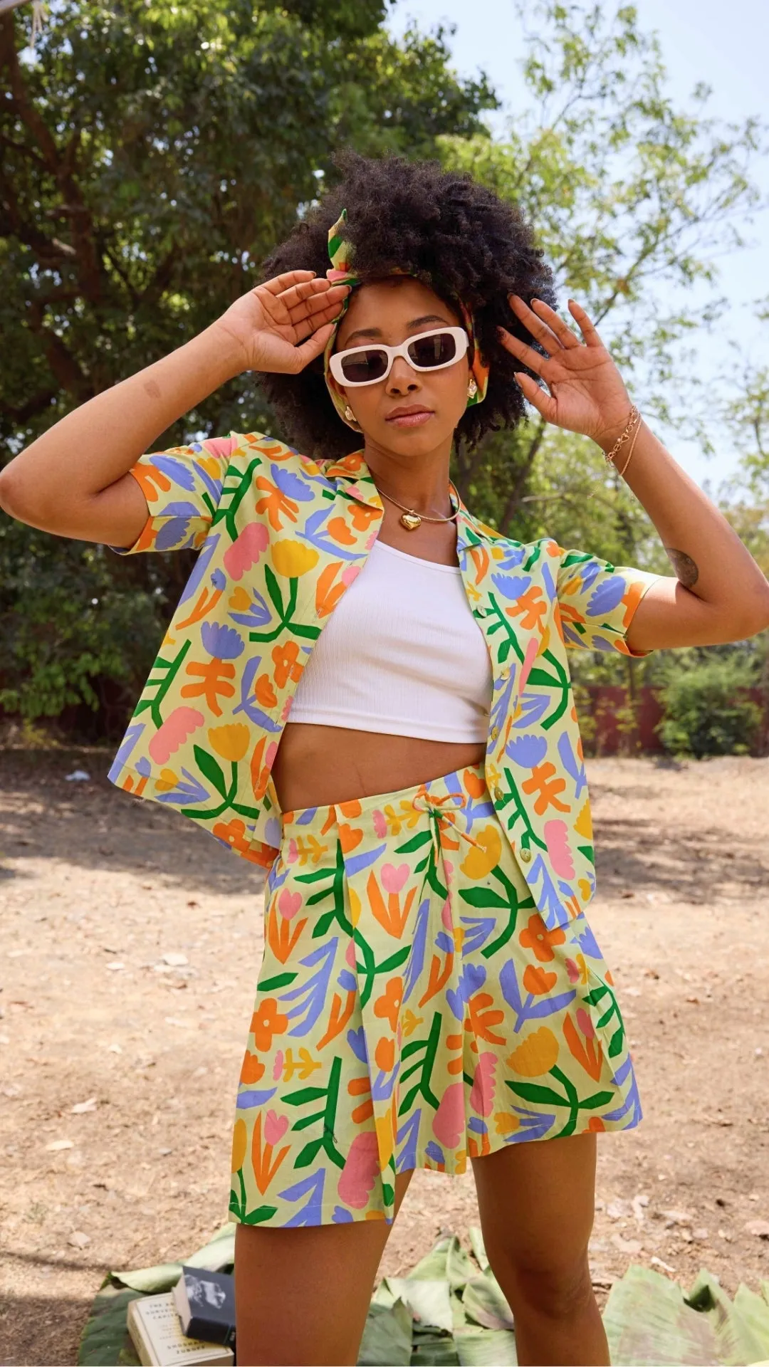 Dottie Shorts, Summer Garden