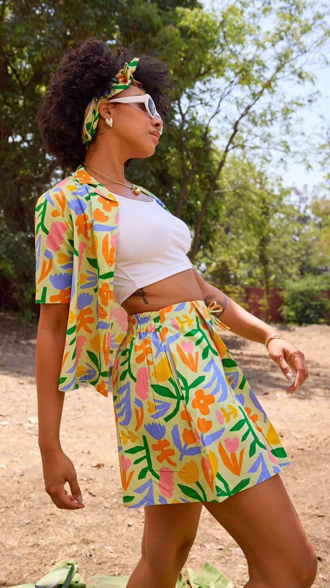 Dottie Shorts, Summer Garden