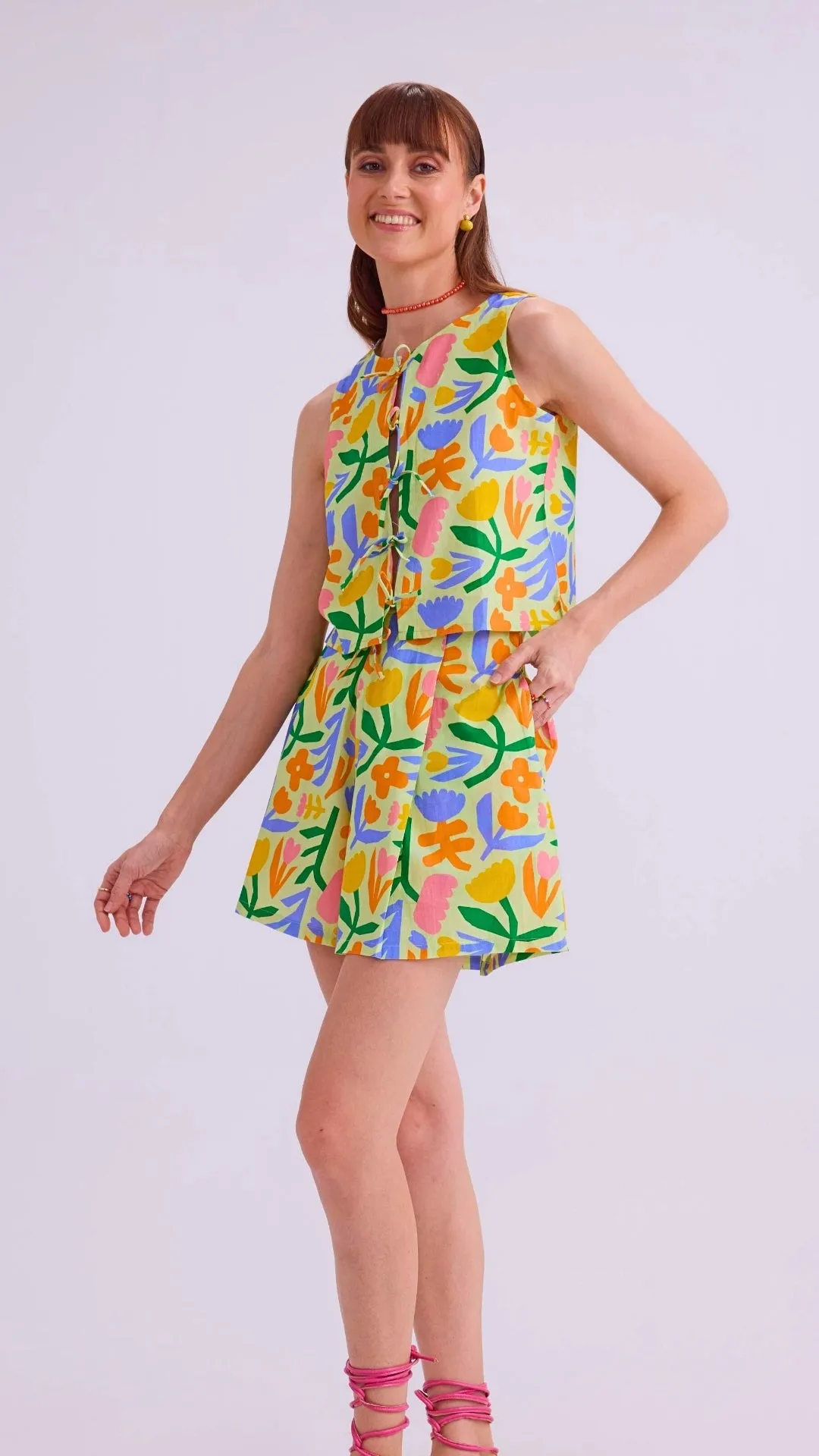 Dottie Shorts, Summer Garden