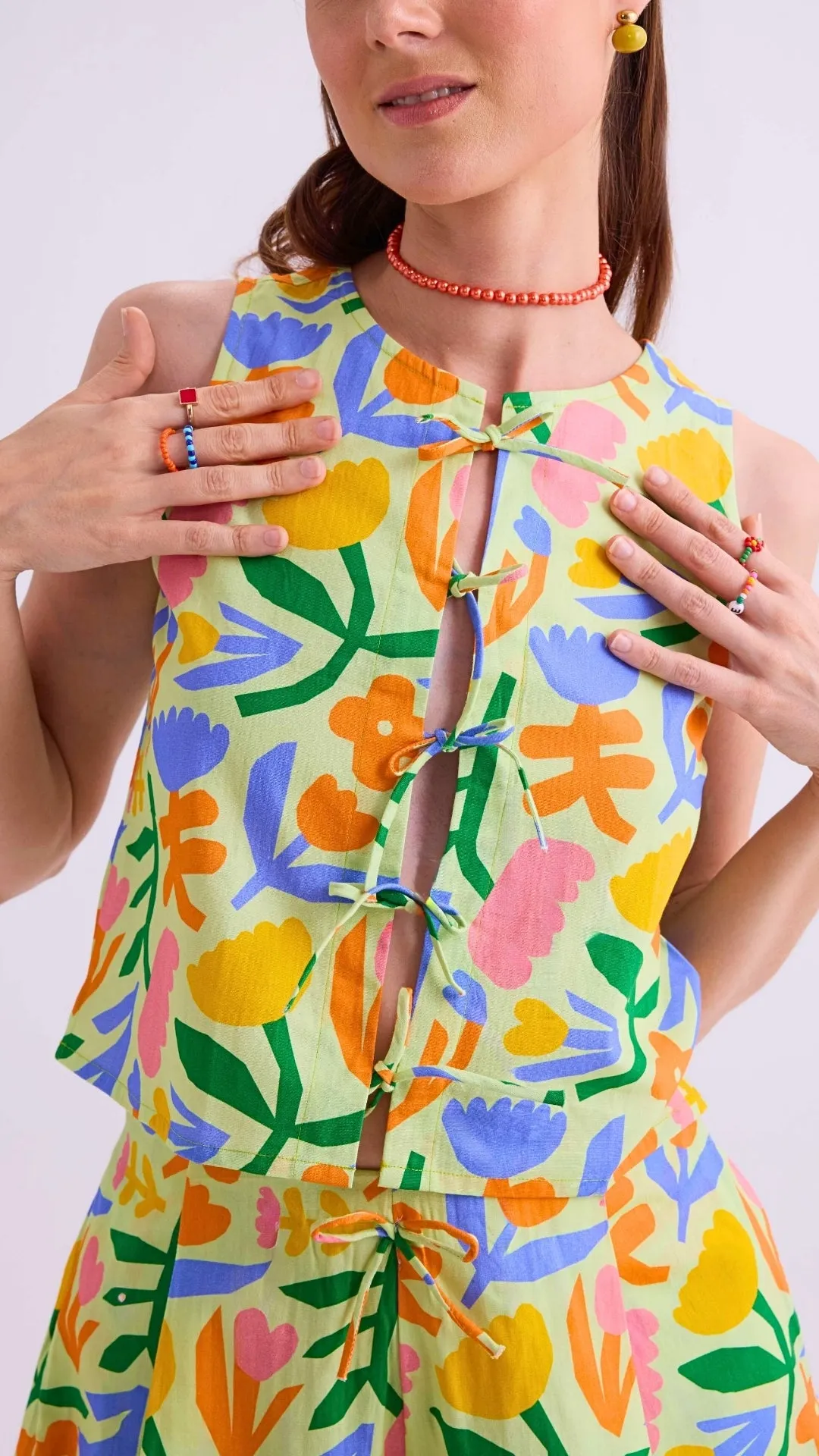 Dottie Shorts, Summer Garden