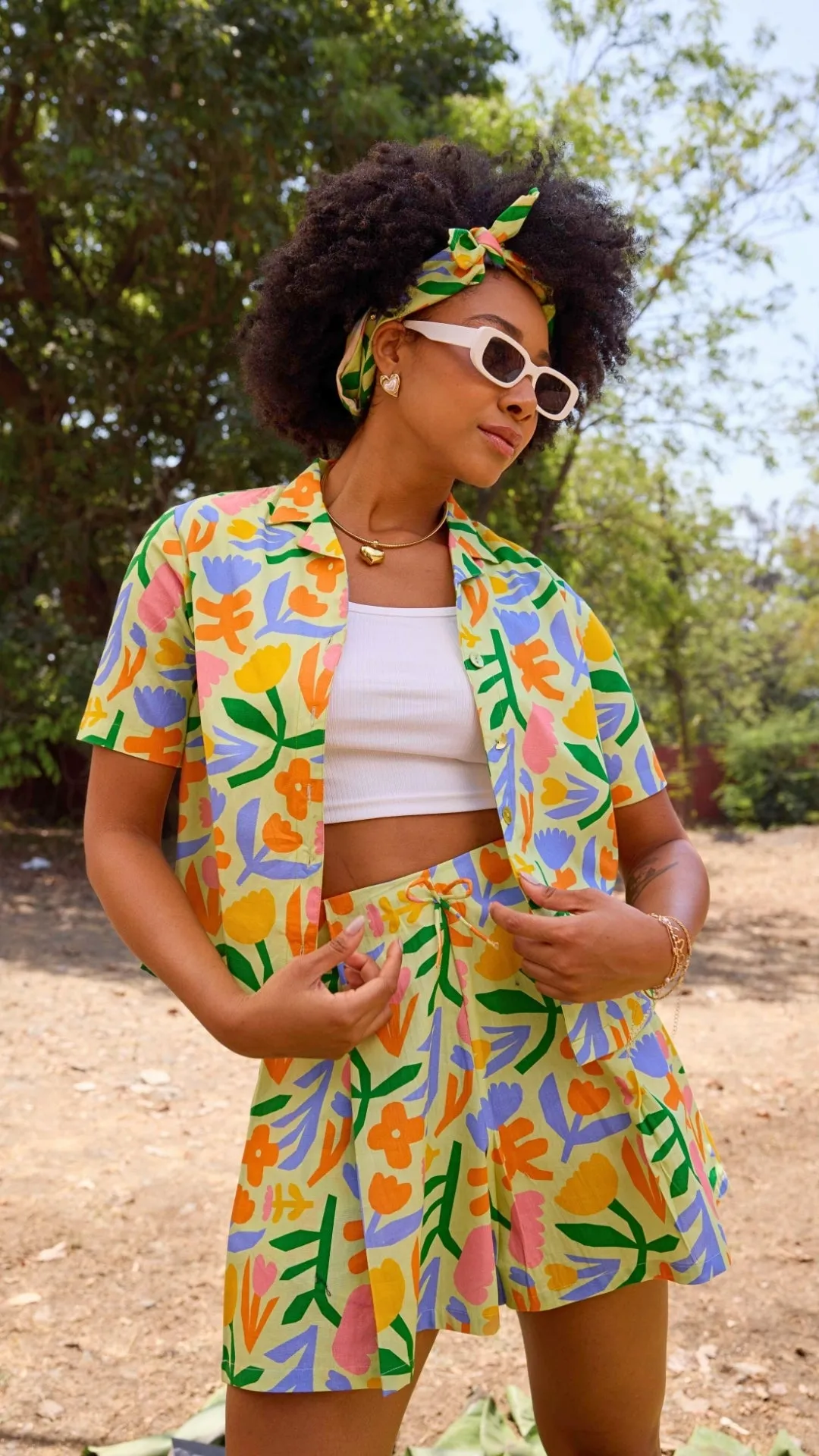 Dottie Shorts, Summer Garden