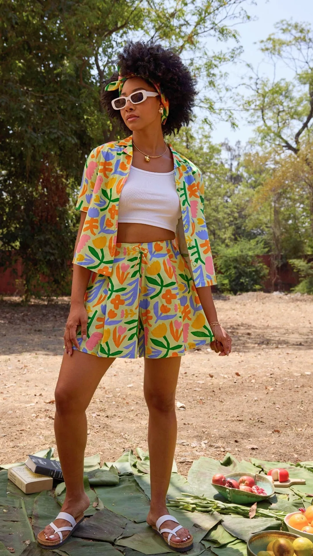 Dottie Shorts, Summer Garden