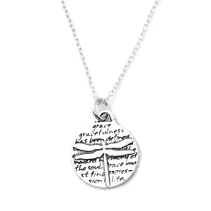 Dragonfly Necklace  (Grace)-D34SM