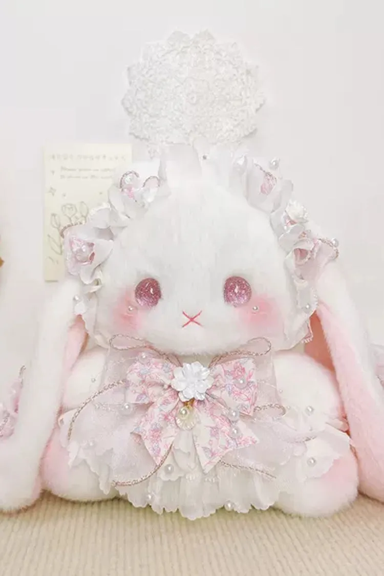 Drawstring Crossbody Bowknot Sweet Lolita Bucket Bunny Small Bag 10 Colors