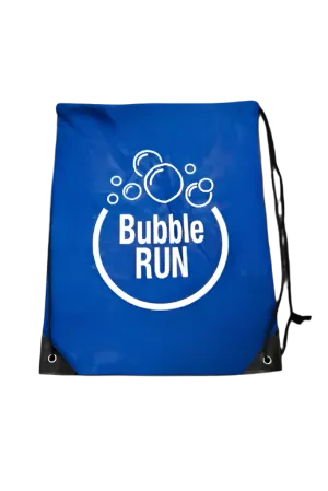Drawstring Tote Bag (Bubble Run)