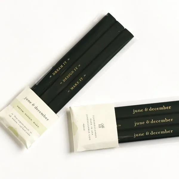 Dream. Design. Make. Carpenter Pencil Set