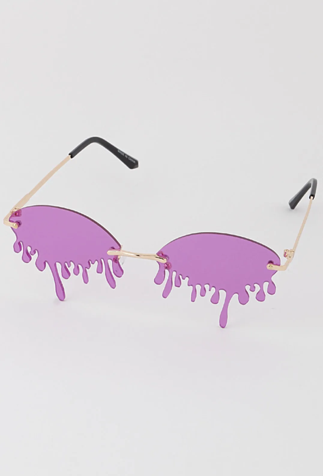 DRIPtastic Sunglasses (Red, Yellow, Black, Blue, Pink, or Purple)