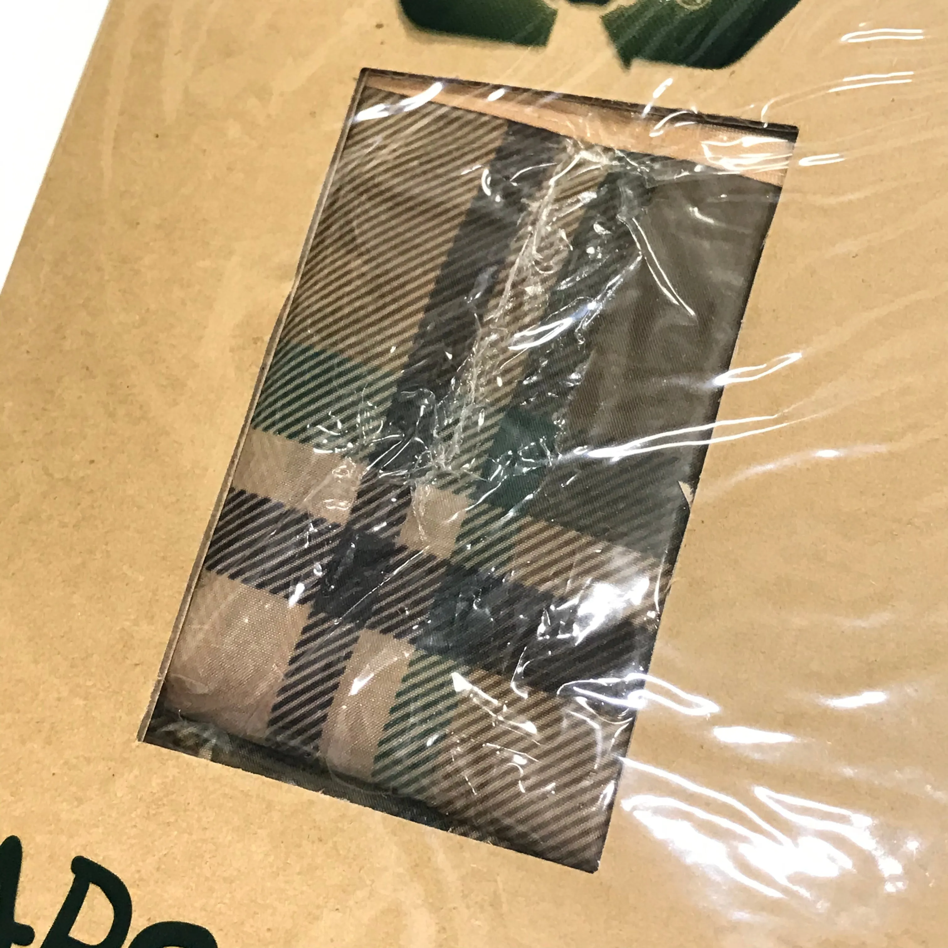 DS! A Bathing Ape Bape Plaid Eco Bag Tote Green