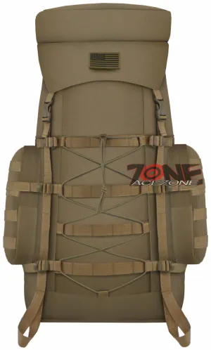 East West USA Tactical Assault Military Mountain Climbing Bag RT532 TAN