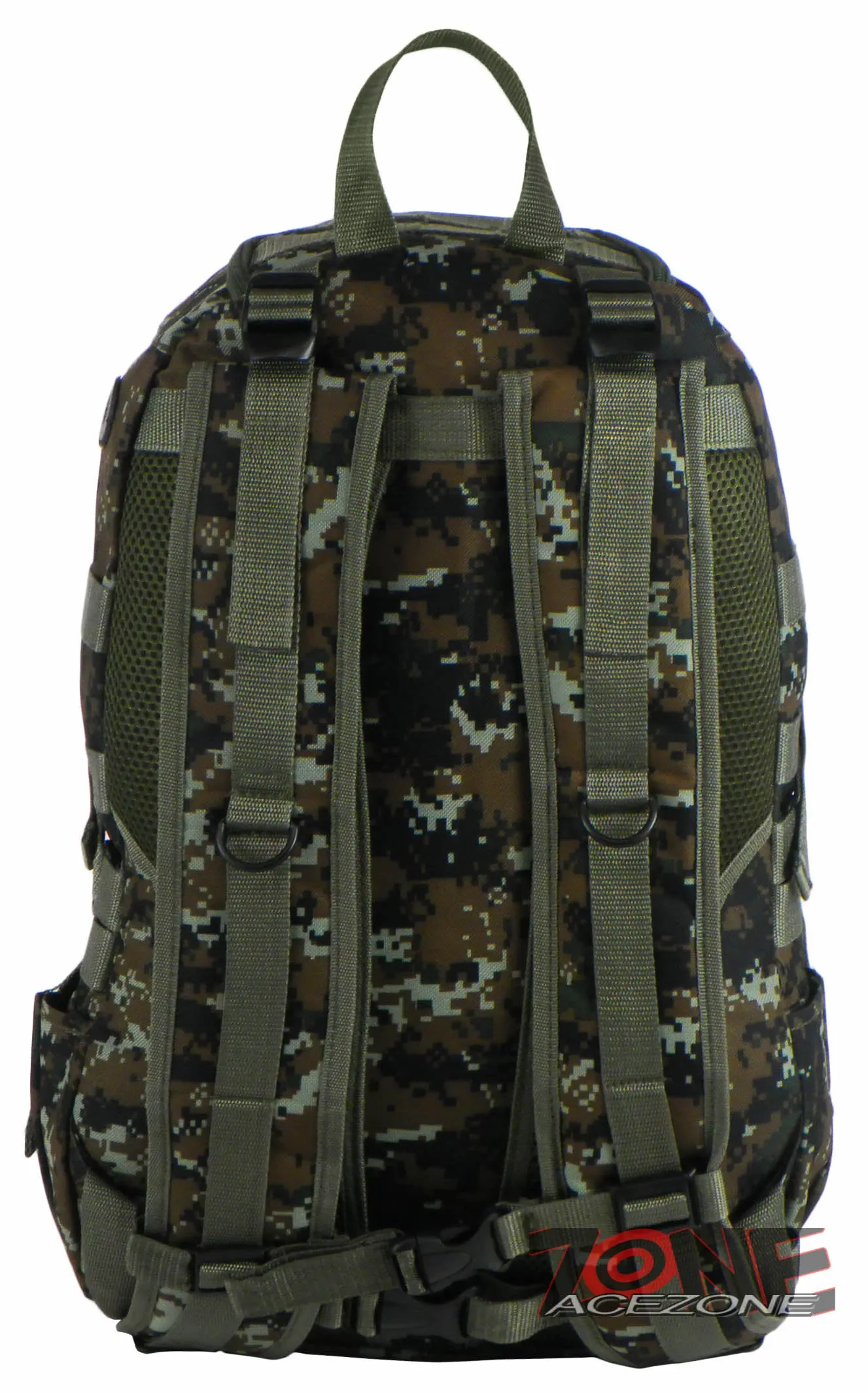 East West USA Tactical Molle Military Assault Hunting Backpack RTC503 GREEN ACU