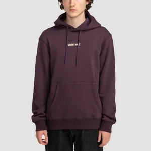 Element Simple Logo Pullover Hoodie Plum Perfect