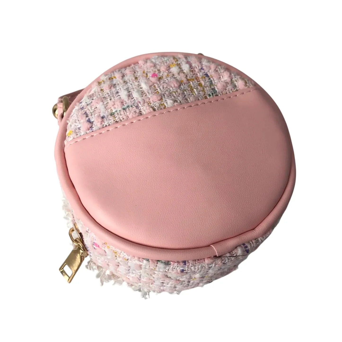 Embellished Floral Circle Bag