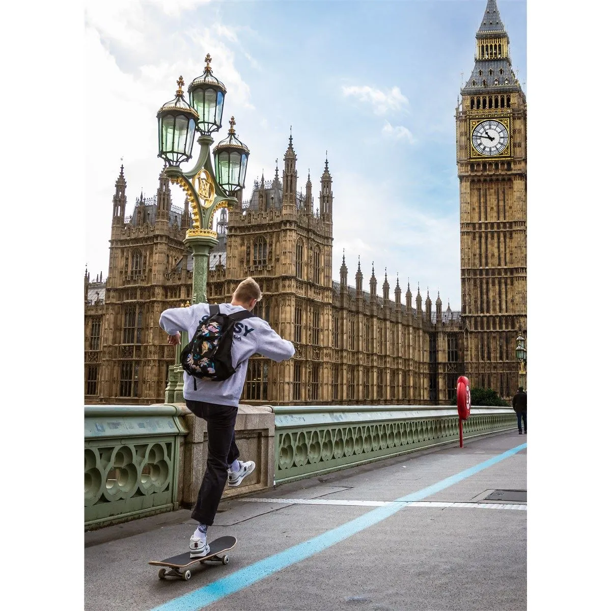 Enuff Skateboard Backpack - Floral