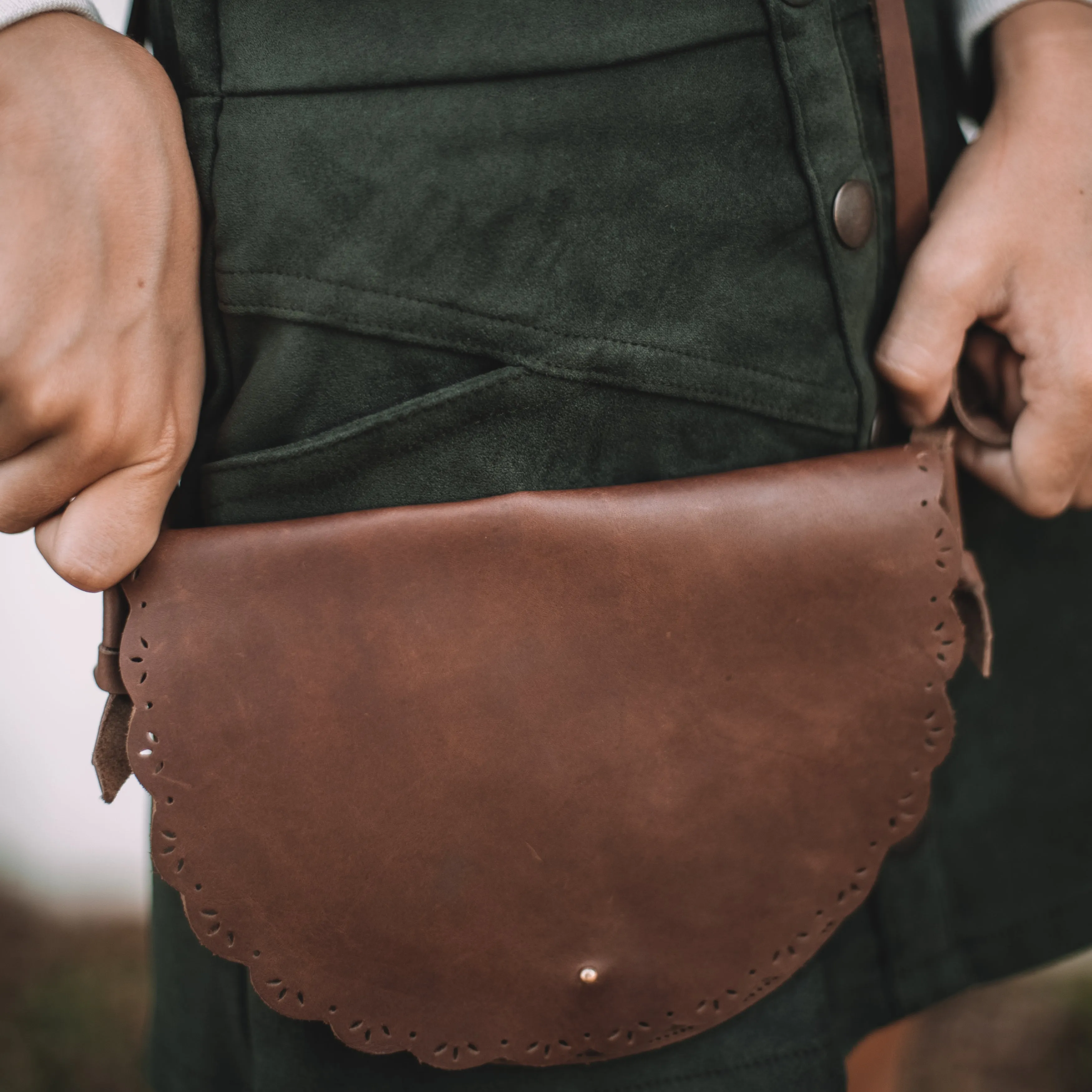 Espresso Satchel