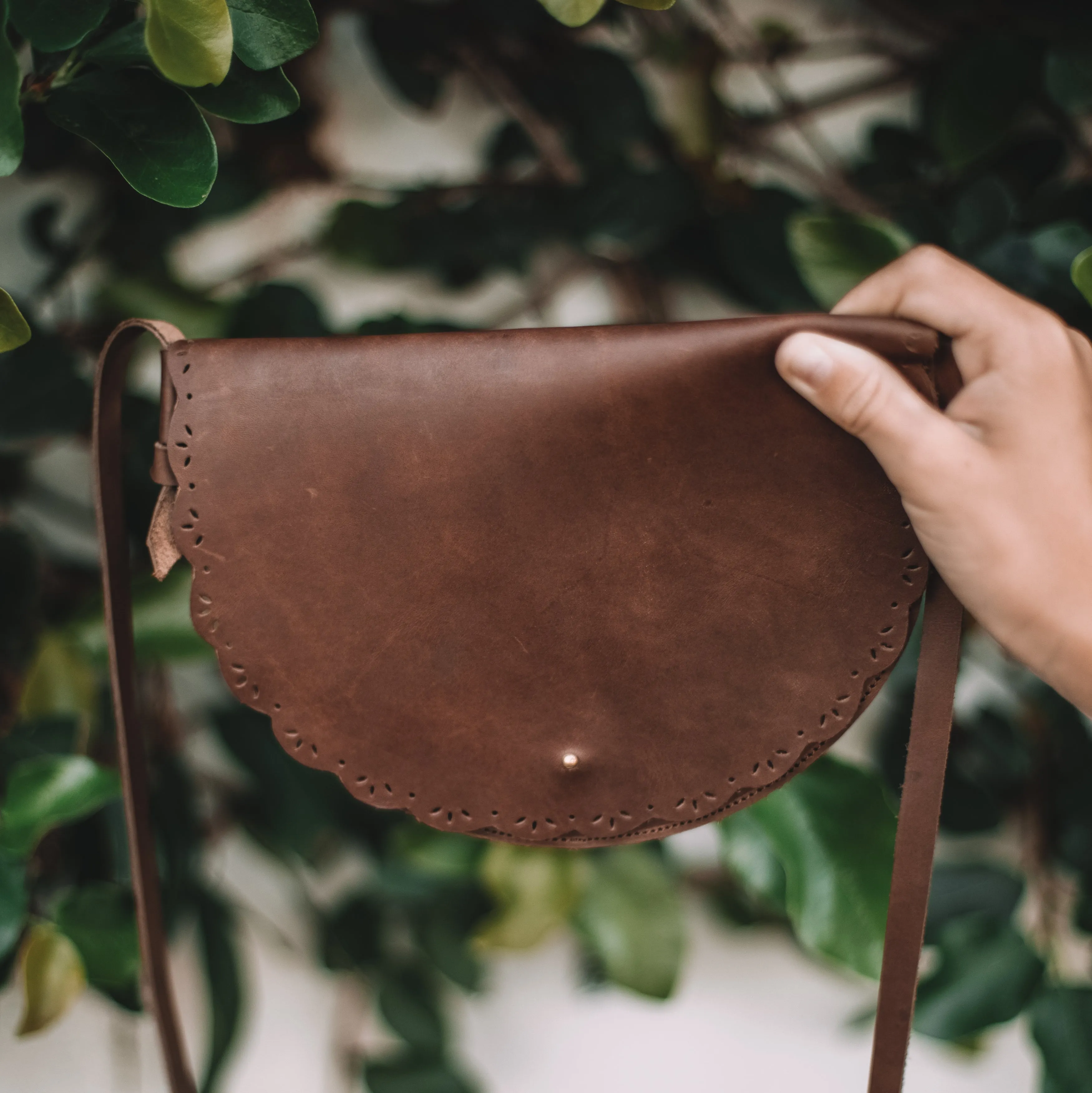 Espresso Satchel
