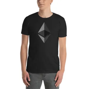 Ethereum T Shirt Black Cryptocurrency Ethereum Tee Shirt Blockchain Digital Ledger T Shirt for Men