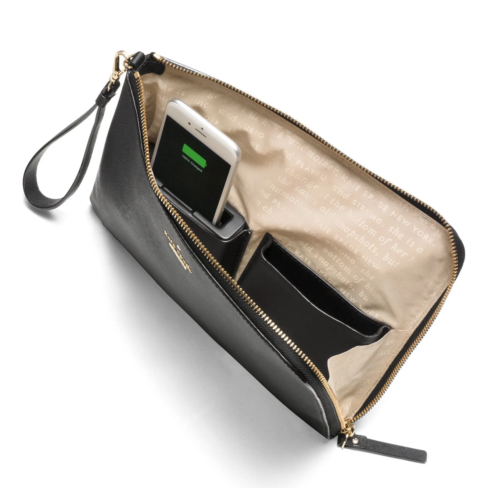 Everpurse Kate Spade Quentin Black Wristlet