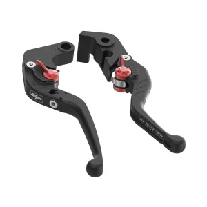 Evotech Evo Folding Clutch and Short Brake Lever Set - Kawasaki Ninja 300 (2014 - 2015)