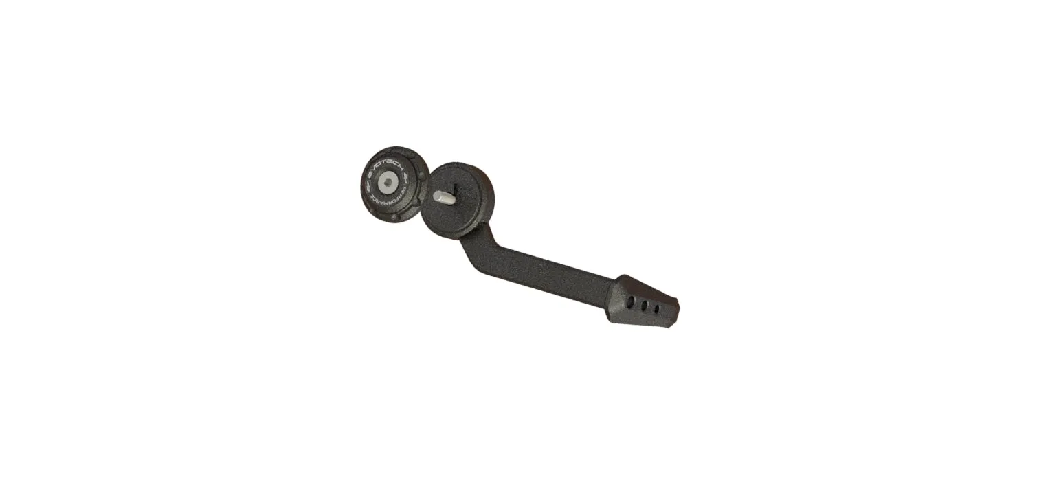 Evotech Triumph Trident Clutch Lever Protector Kit (2021 - 2024) (Bar End Mirror Version)