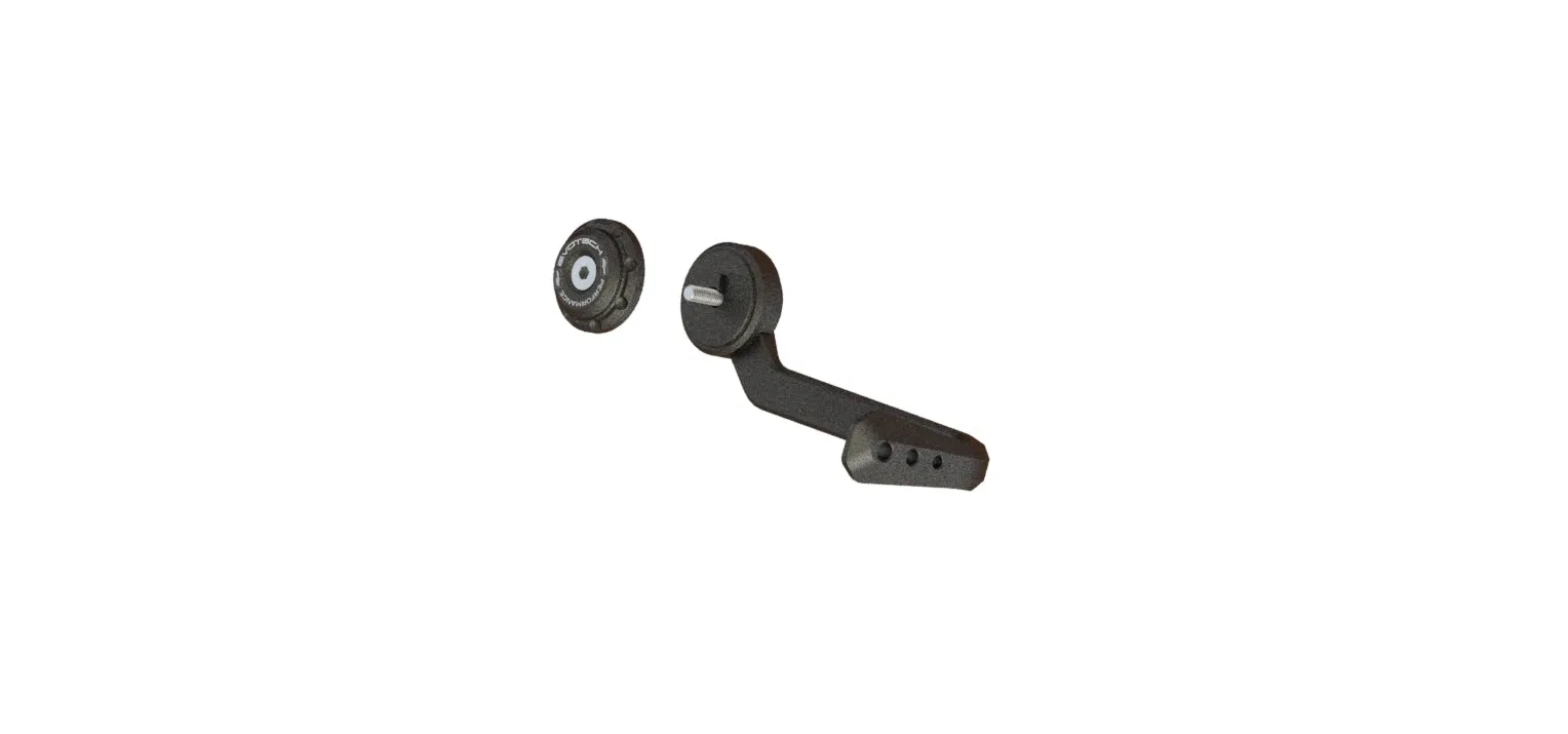Evotech Triumph Trident Clutch Lever Protector Kit (2021 - 2024) (Bar End Mirror Version)
