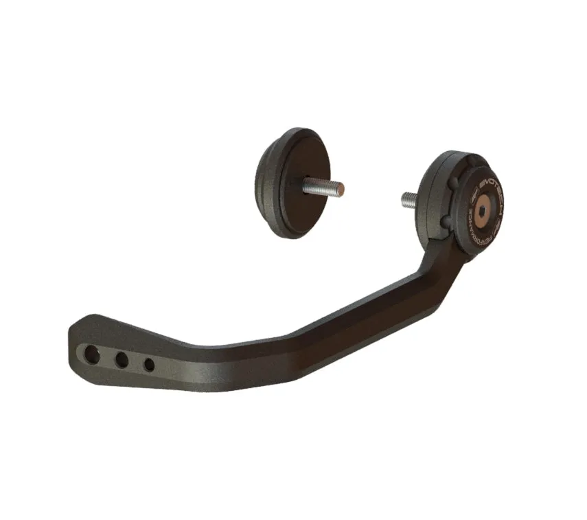 Evotech Triumph Trident Clutch Lever Protector Kit (2021 - 2024) (Bar End Mirror Version)