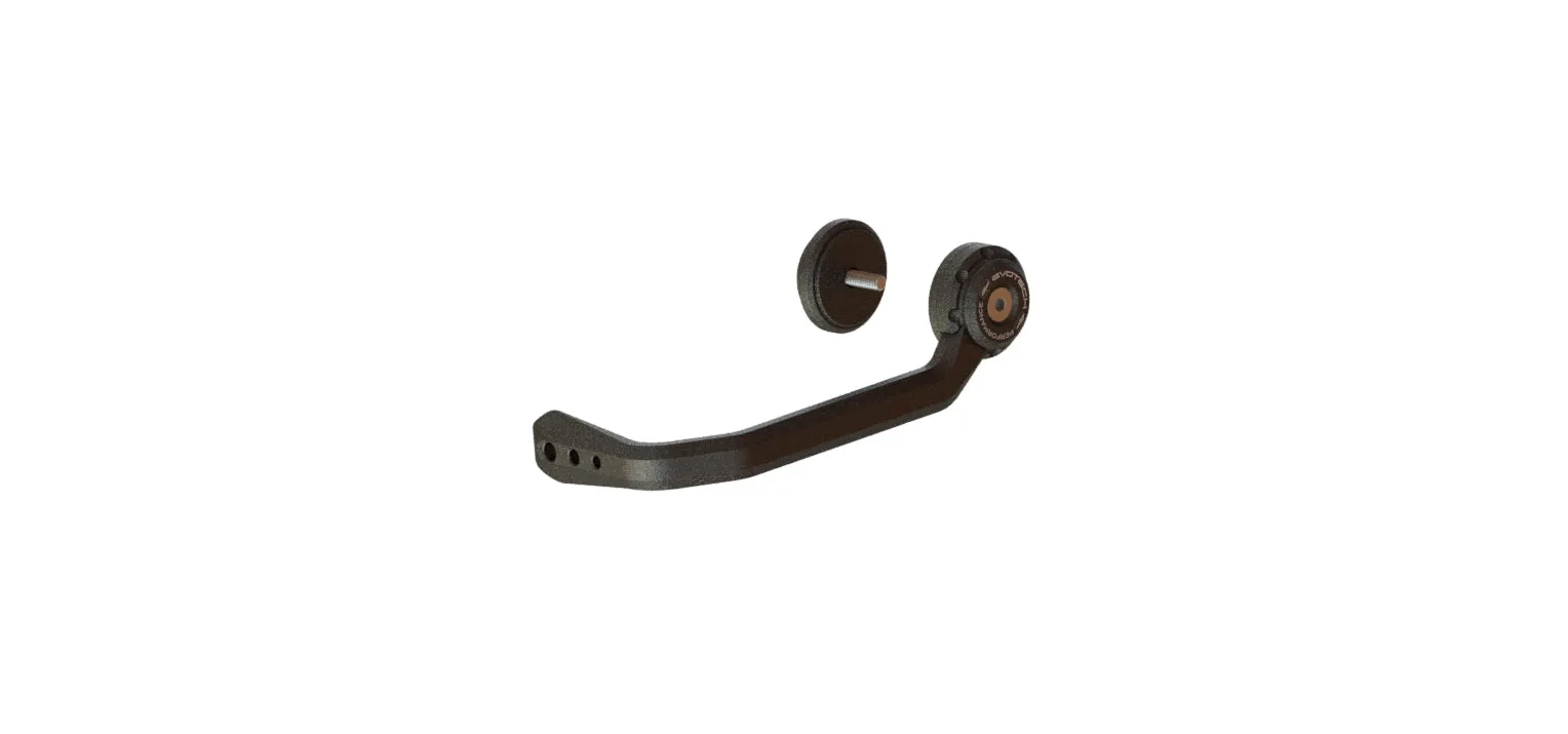 Evotech Triumph Trident Clutch Lever Protector Kit (2021 - 2024) (Bar End Mirror Version)