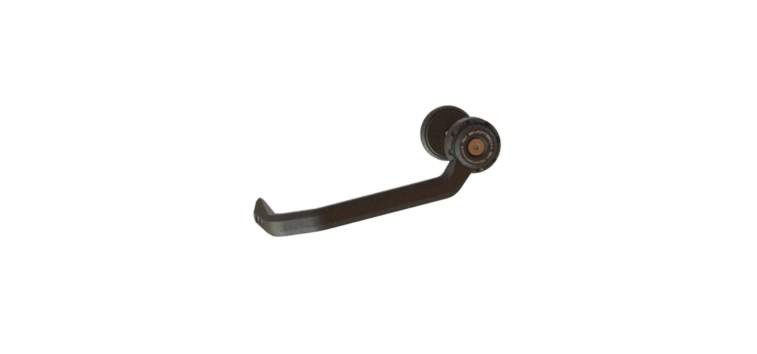 Evotech Triumph Trident Clutch Lever Protector Kit (2021 - 2024) (Bar End Mirror Version)