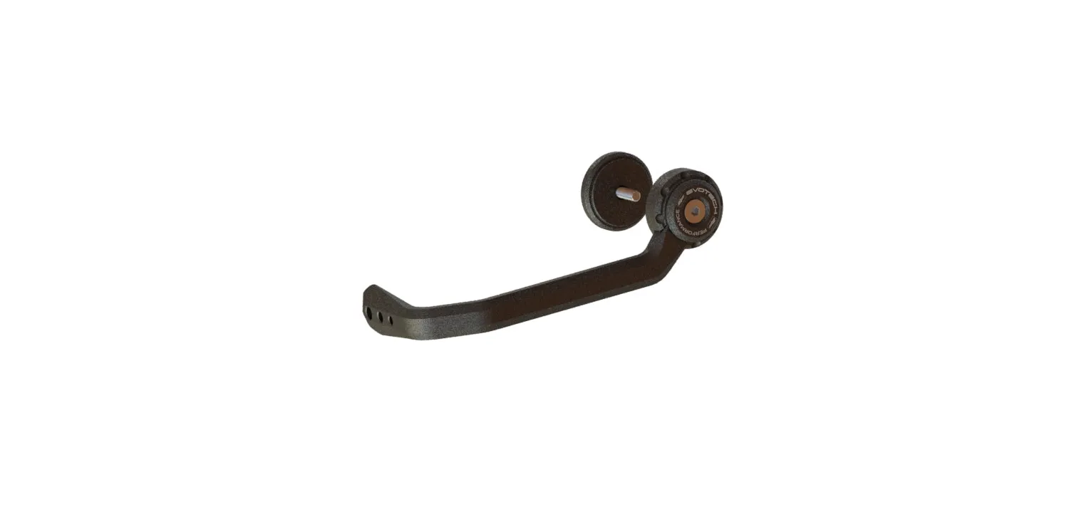 Evotech Triumph Trident Clutch Lever Protector Kit (2021 - 2024) (Bar End Mirror Version)