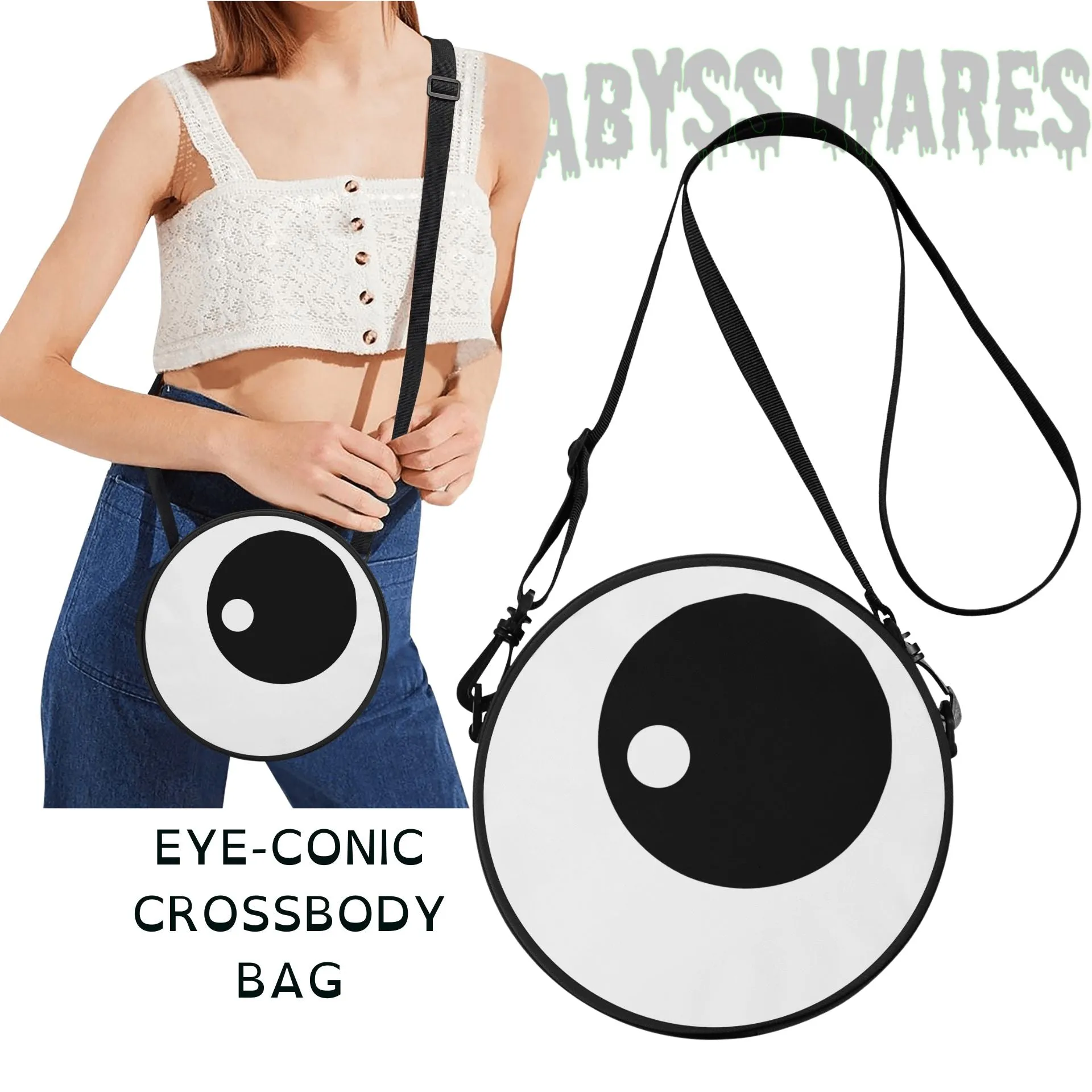 Eye-Conic Crossbody Bag