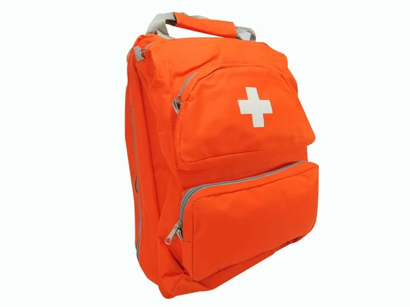 F/A BACKPACK/TRUAMA BAG (GREEN) 16X12X5INCHES