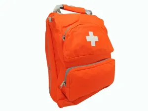 F/A BACKPACK/TRUAMA BAG (GREEN) 16X12X5INCHES