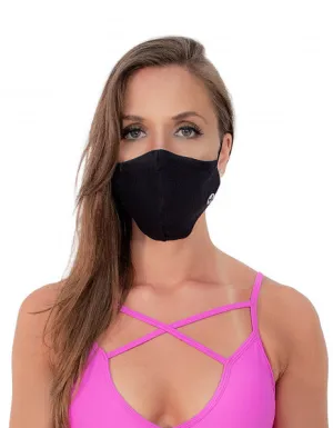 FACE MASK - BLACK REUSABLE