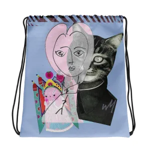 Faces - Drawstring bag