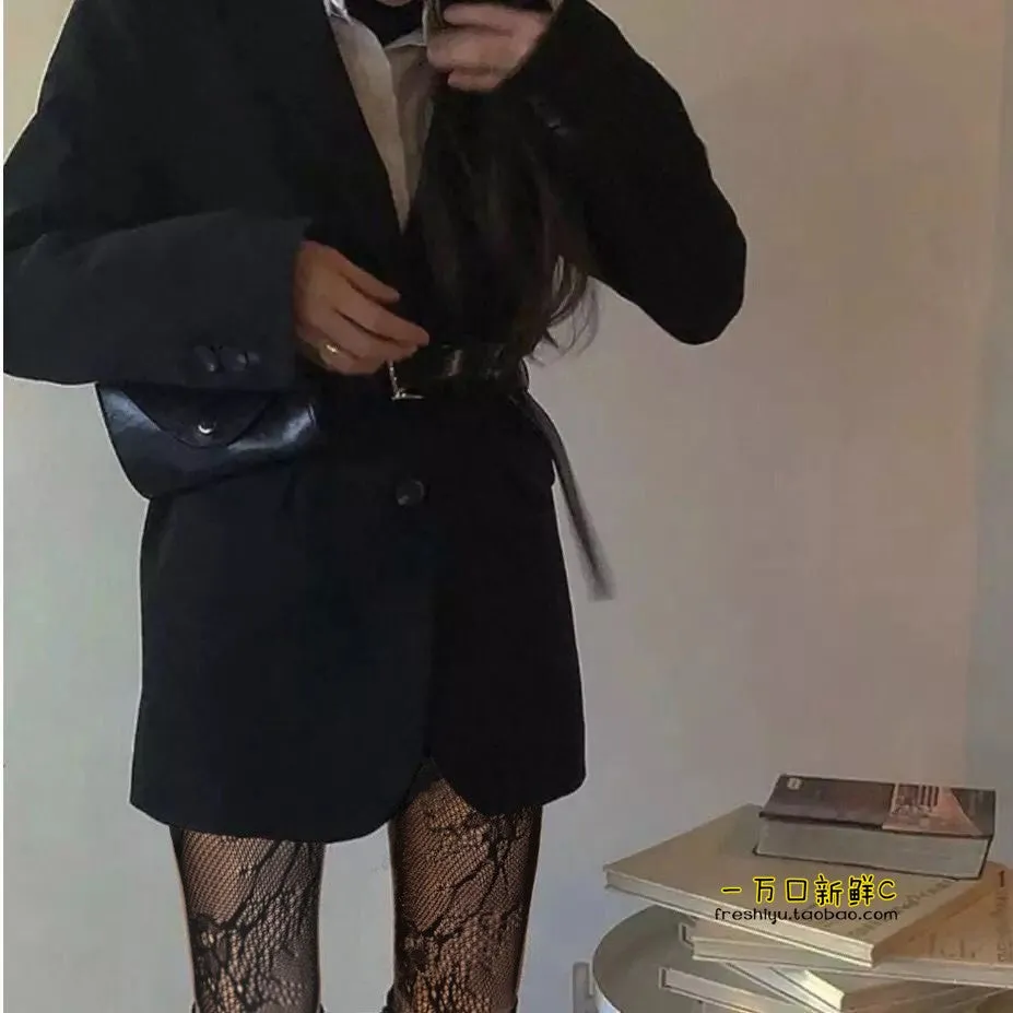 Fashion black stockings KF81910