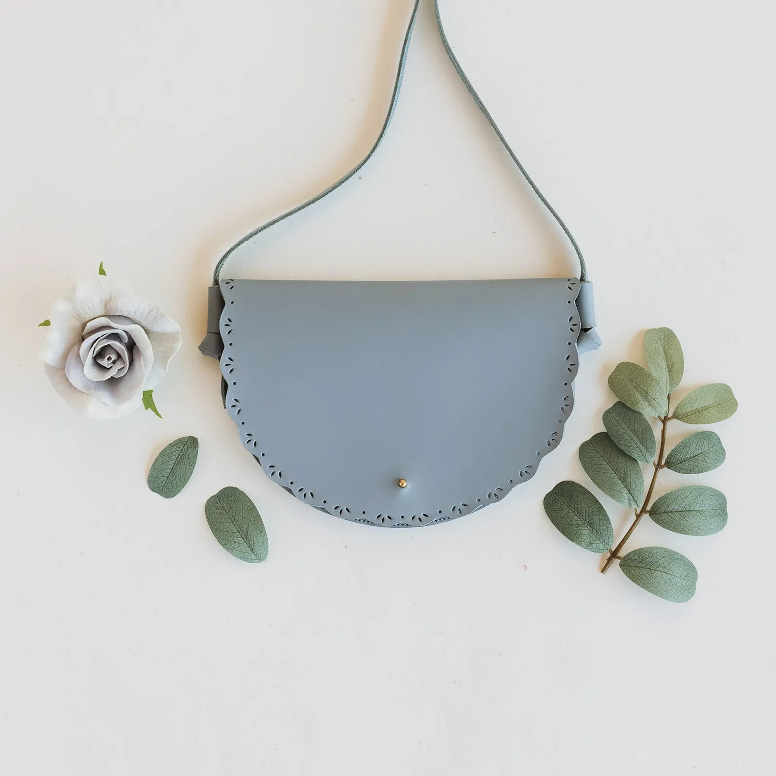 French Blue Satchel