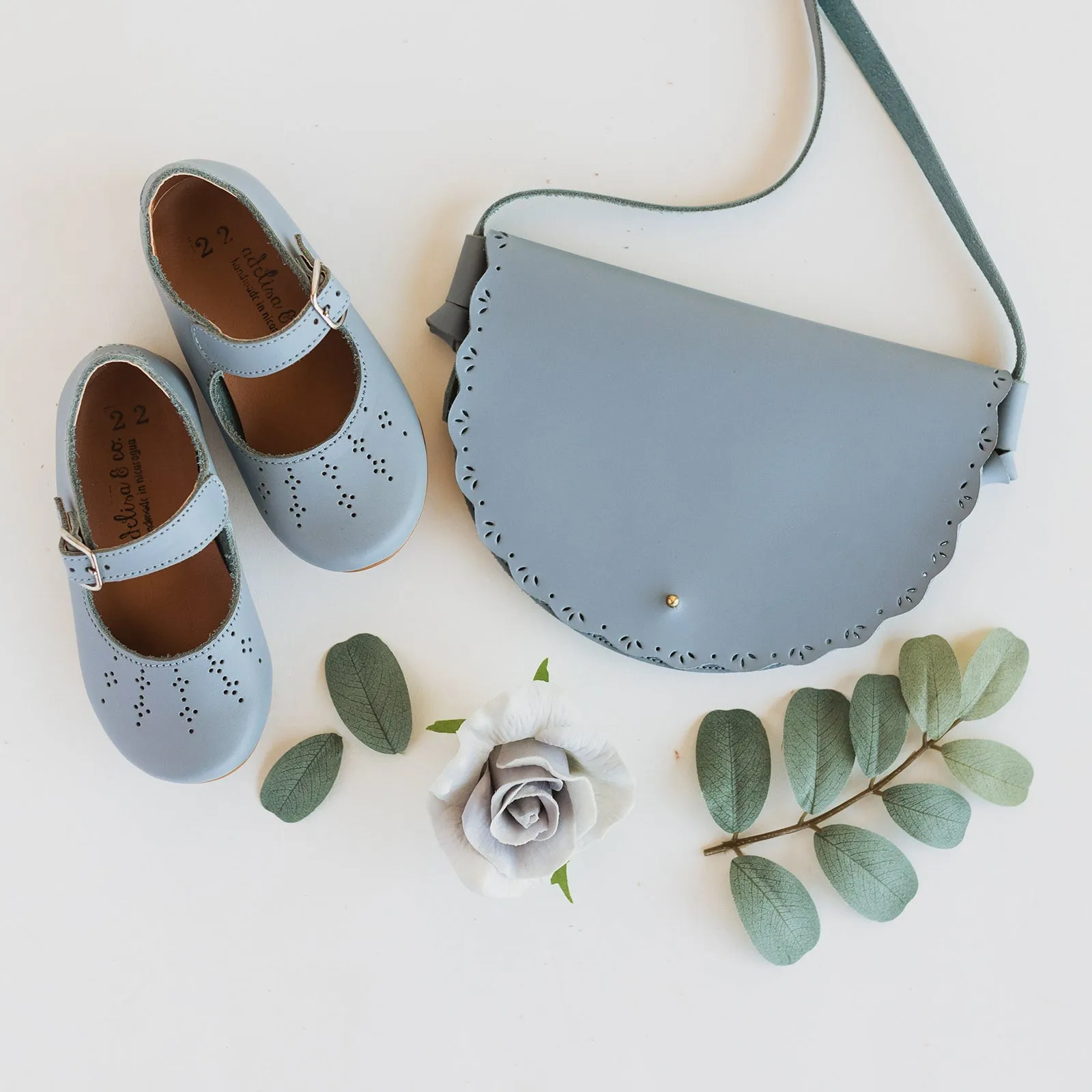 French Blue Satchel