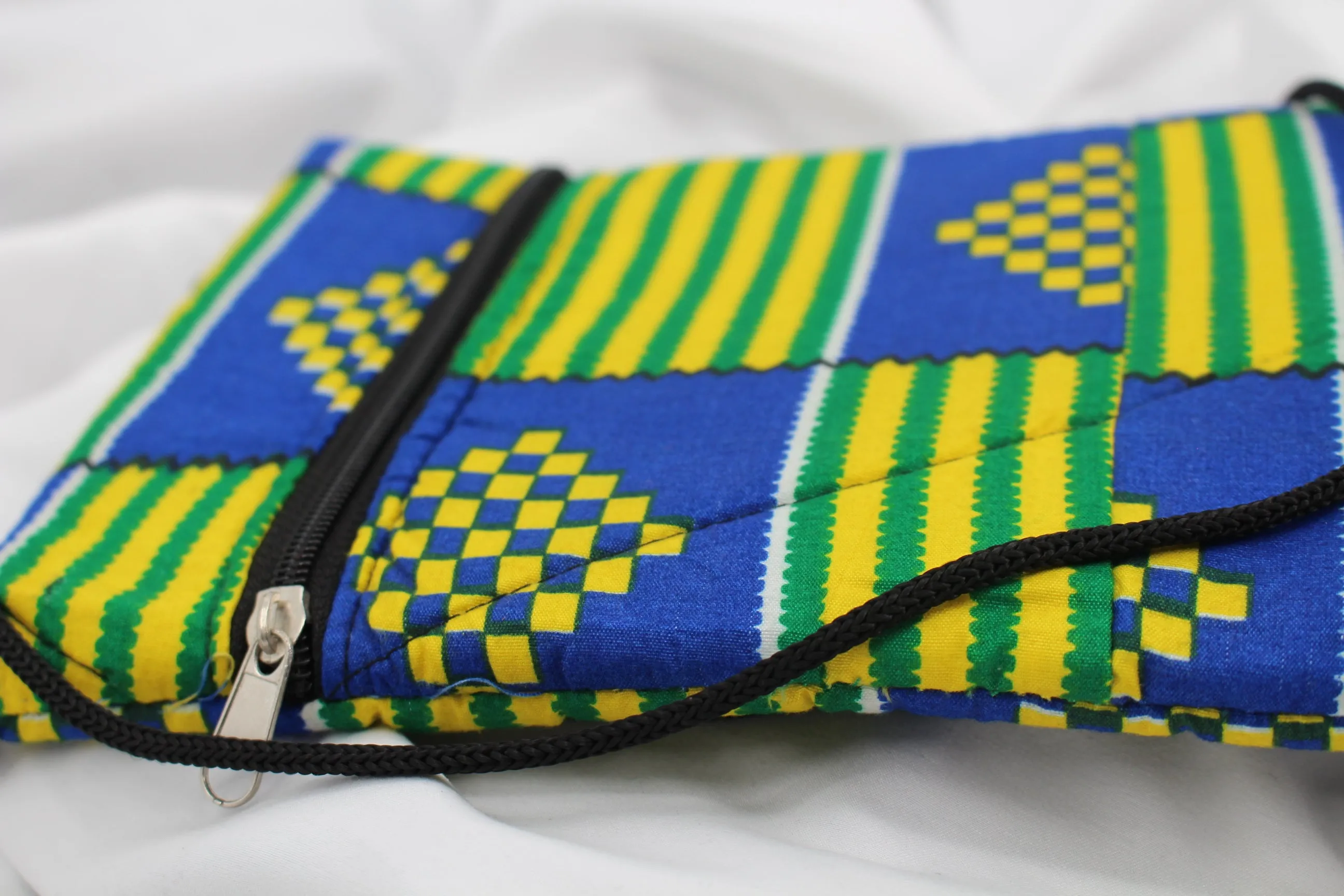 Ghanaian Crossbody - Feeling Blue