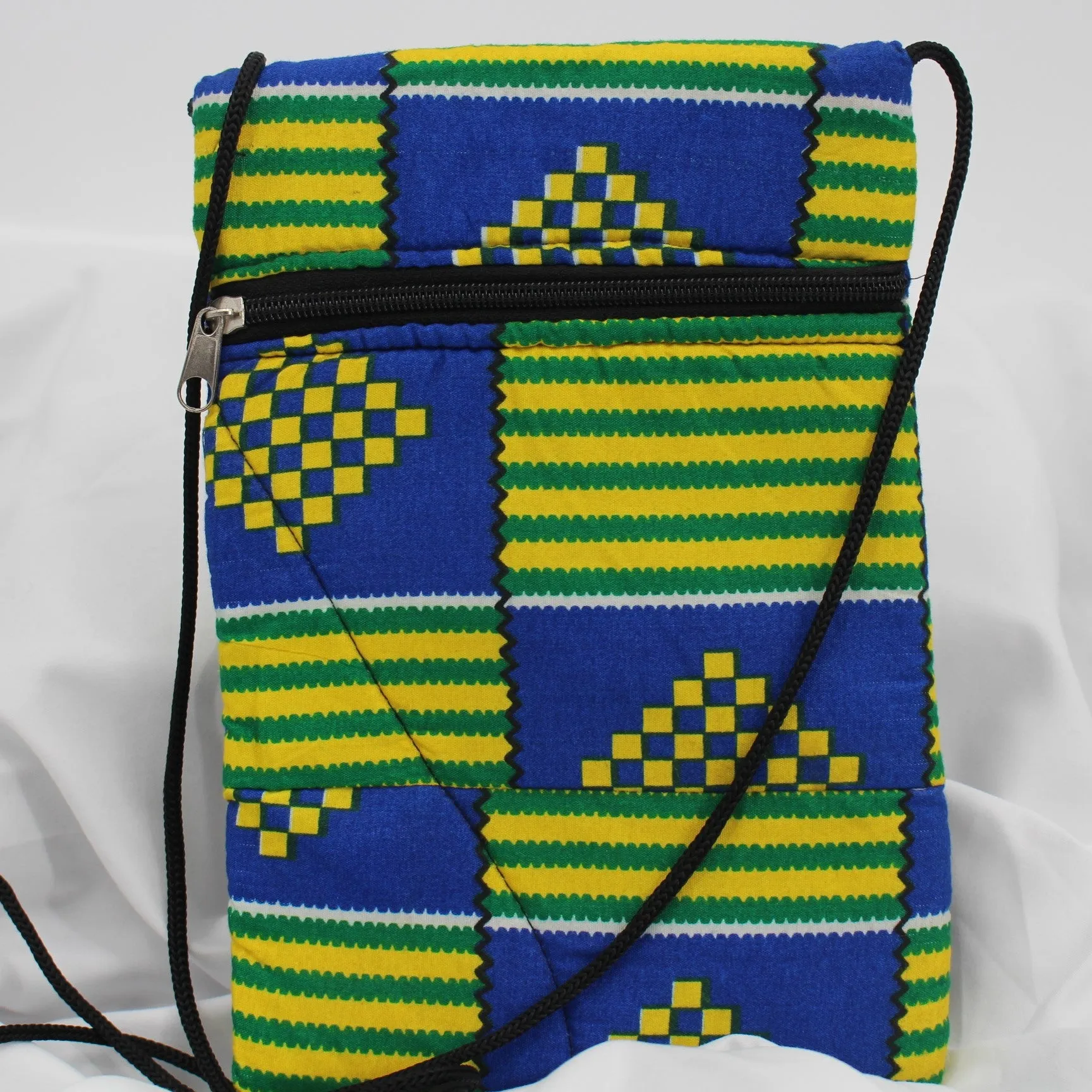 Ghanaian Crossbody - Feeling Blue