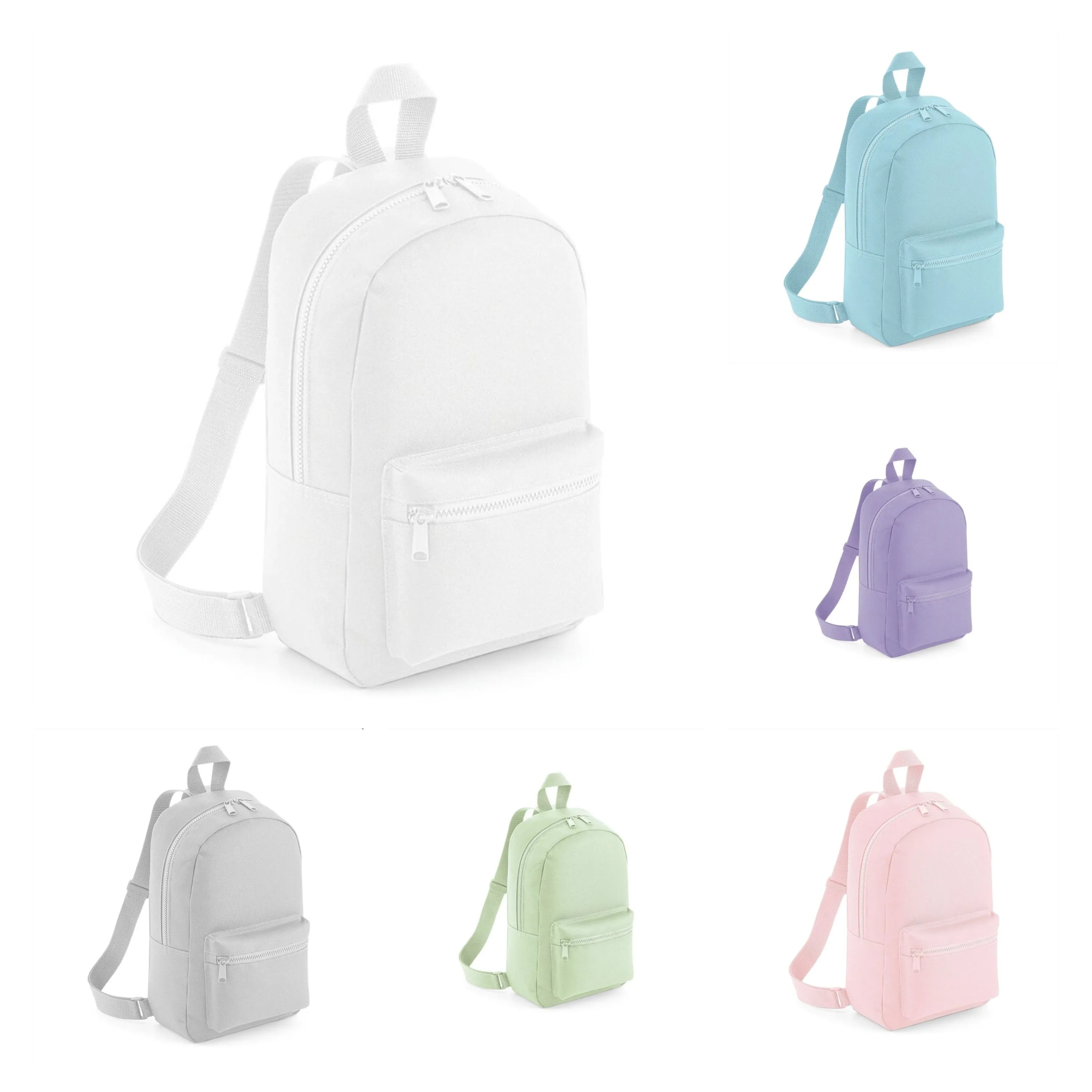 Giraffe - Personalised children’s backpack (White, Blue, Pink, Grey, Lilac, Mint)