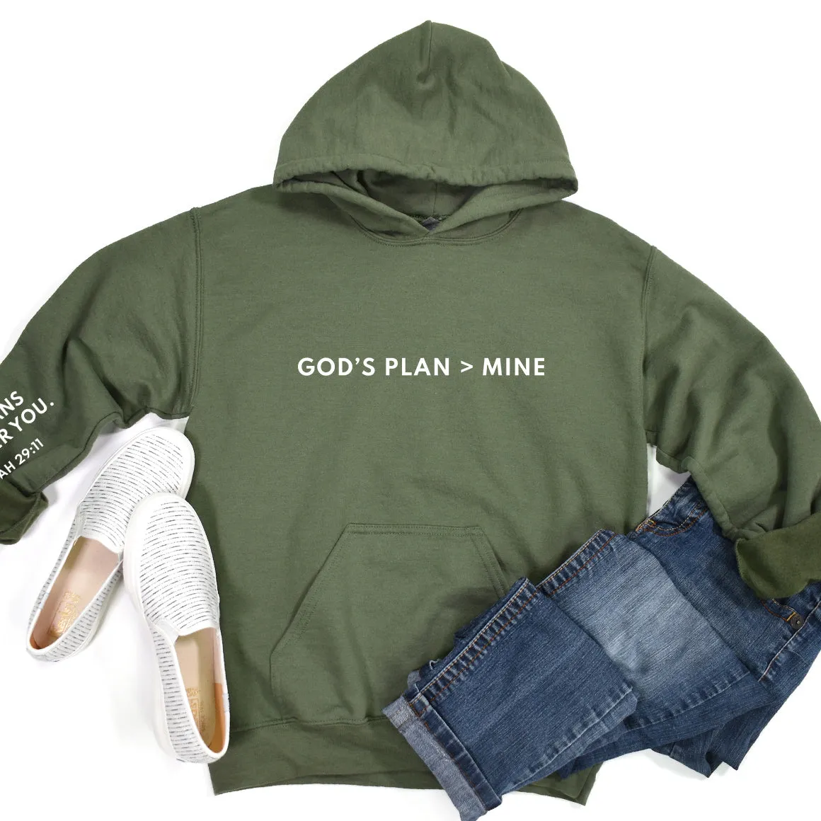 God's Plan Over Mine Hoodie