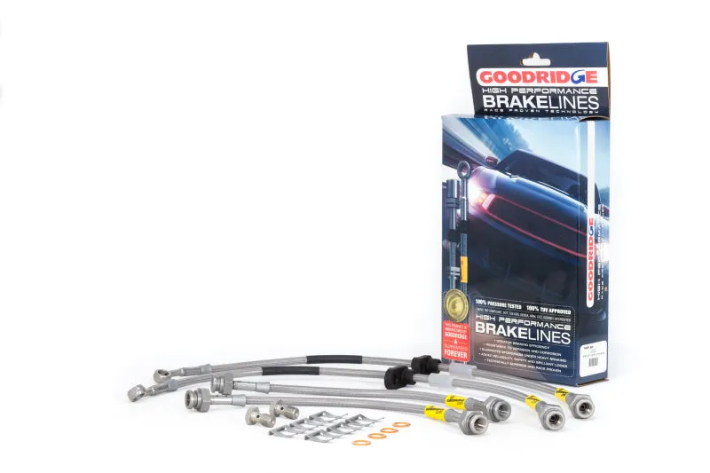 Goodridge 96-00 Honda Civic LX/EX w/ LG Front Rotors Brake Lines | 20020