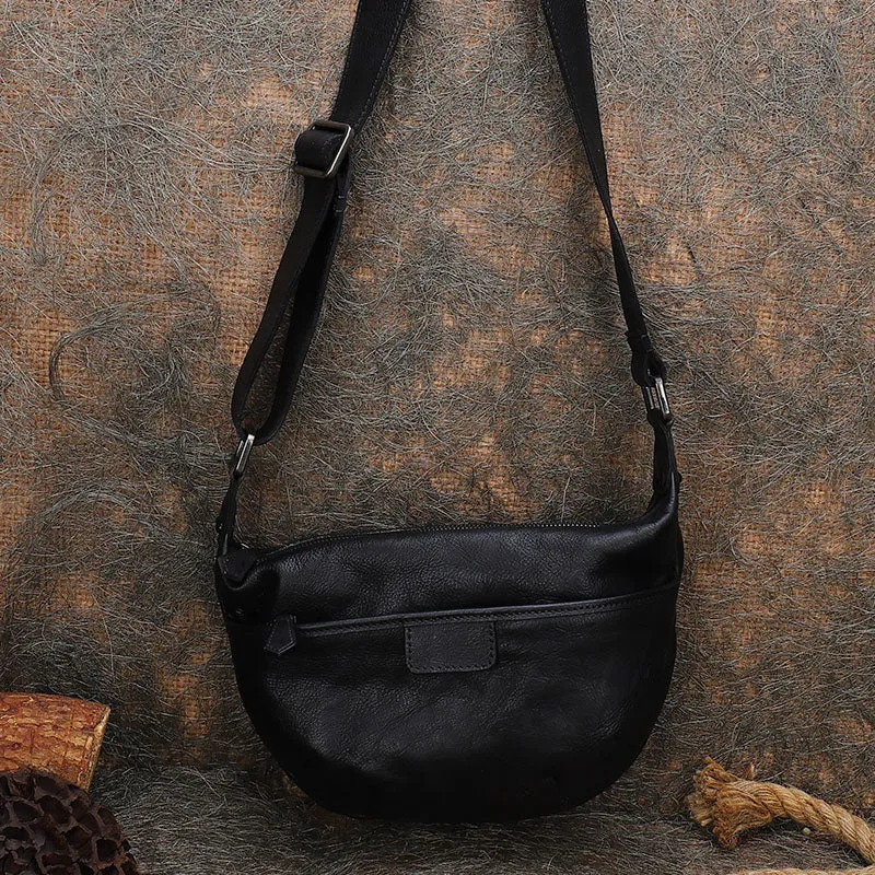 Green Leather Womens Saddle Shoulder Bags Saddle Vintage Crossbody Purse for Women