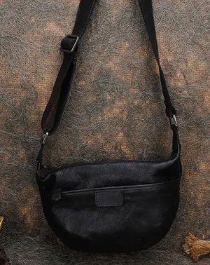 Green Leather Womens Saddle Shoulder Bags Saddle Vintage Crossbody Purse for Women