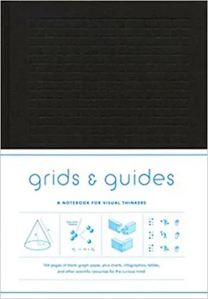 Grids & Guides (Black): A Notebook for Visual Thinkers