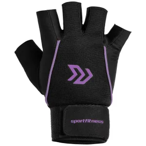 Guantes Jerk Negro Morado