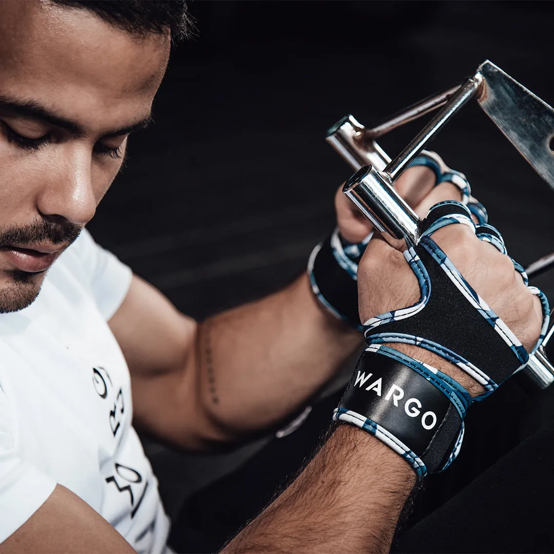 GUANTES PARA GYM DE LEVANTAMIENTO - NEGRO