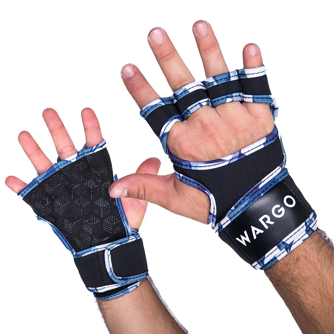 GUANTES PARA GYM DE LEVANTAMIENTO - NEGRO