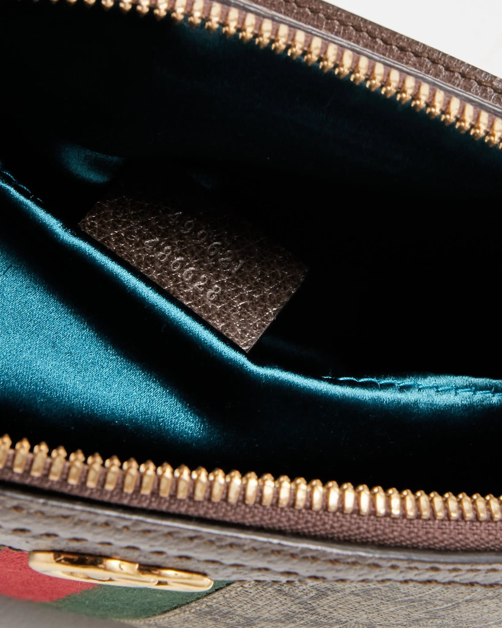 Gucci Brown Coated Canvas Small GG Supreme Ophidia Crossbody Bag
