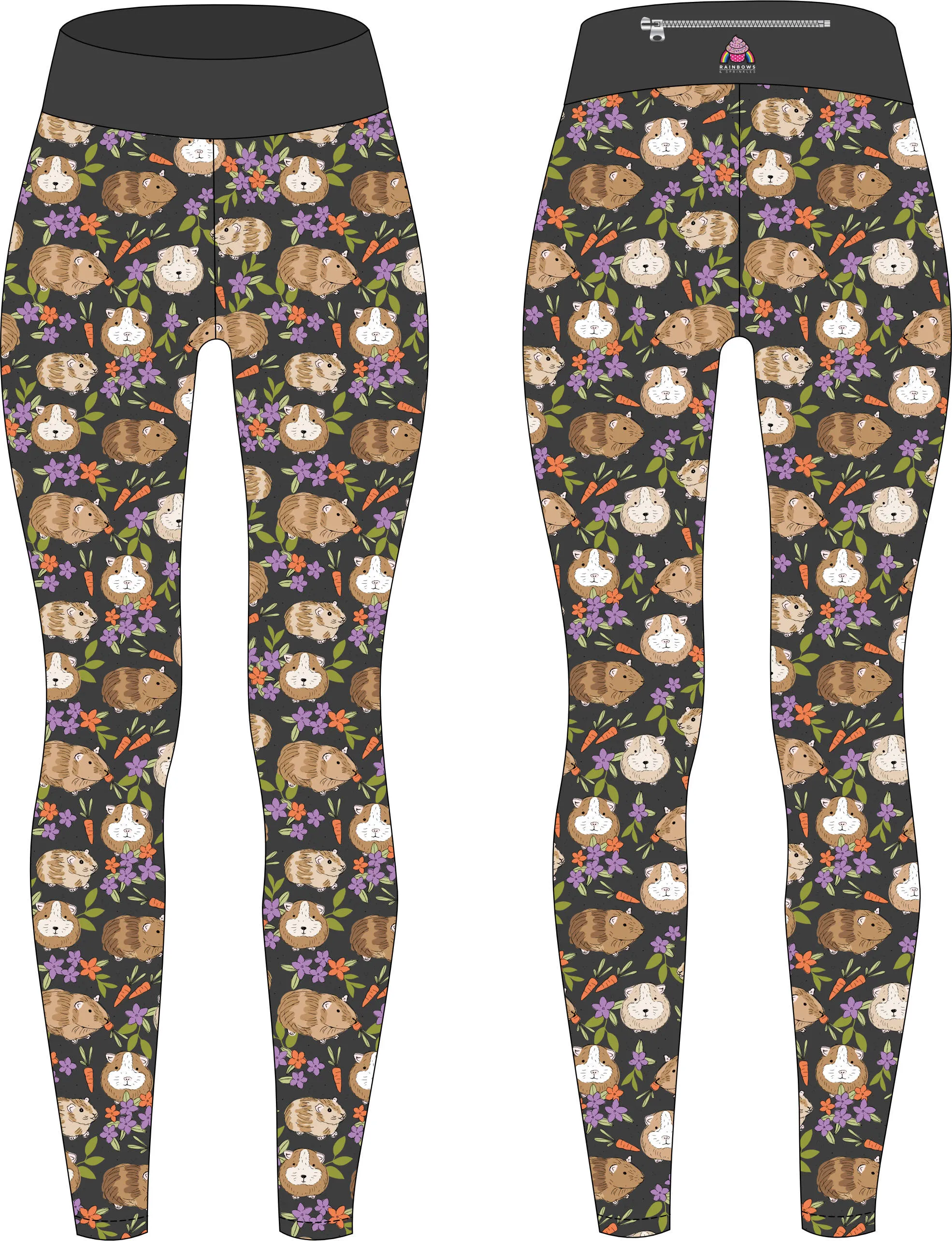 Guinea Pig Garden Children’s Active Leggings