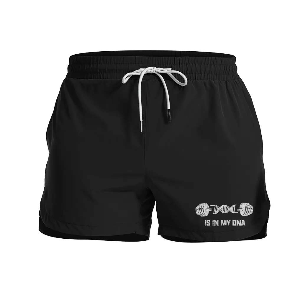 Gym DNA Graphic Shorts